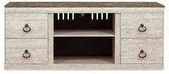 Willowton Whitewash 60" TV Stand - Ornate Home