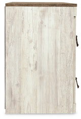 Willowton Whitewash 60" TV Stand - Ornate Home