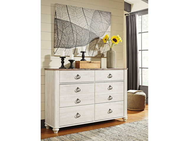 Willowton Whitewash Dresser (Online Special Price) - Ornate Home