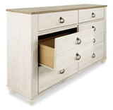 Willowton Whitewash Dresser (Online Special Price) - Ornate Home
