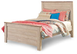 Willowton Whitewash Full Panel Bedroom Set with Dresser, Mirror, Chest and Nightstand (Online Special Price) - Ornate Home