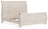 Willowton Whitewash King Sleigh Bed (Online Special Price) - Ornate Home