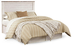 Willowton Whitewash Queen Panel Headboard   B267-57 - Ornate Home