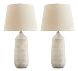 Willport Off White Table Lamp (Set of 2) (Online Special Price) - Ornate Home