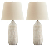 Willport Off White Table Lamp (Set of 2) (Online Special Price) - Ornate Home
