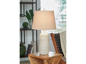 Willport Off White Table Lamp (Set of 2) - Ornate Home