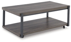 Wilmaden Gray/Black Table (Set of 3) - Ornate Home