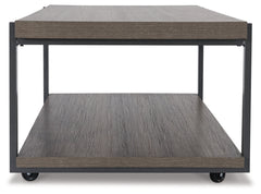 Wilmaden Gray/Black Table (Set of 3) - Ornate Home