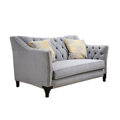 Wilmette Gray Loveseat - Ornate Home