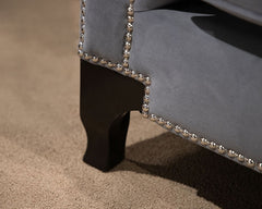 Wilmette Gray Sofa - Ornate Home