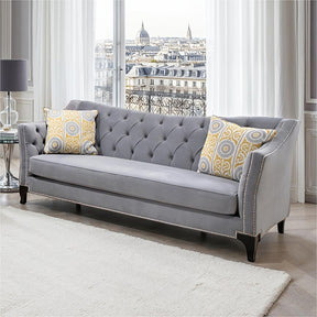 Wilmette Gray Sofa - Ornate Home