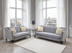 Wilmette Gray Sofa - Ornate Home