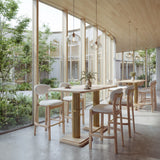 Wilou Natural Bar Table - Ornate Home