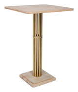 Wilou Natural Bar Table - Ornate Home