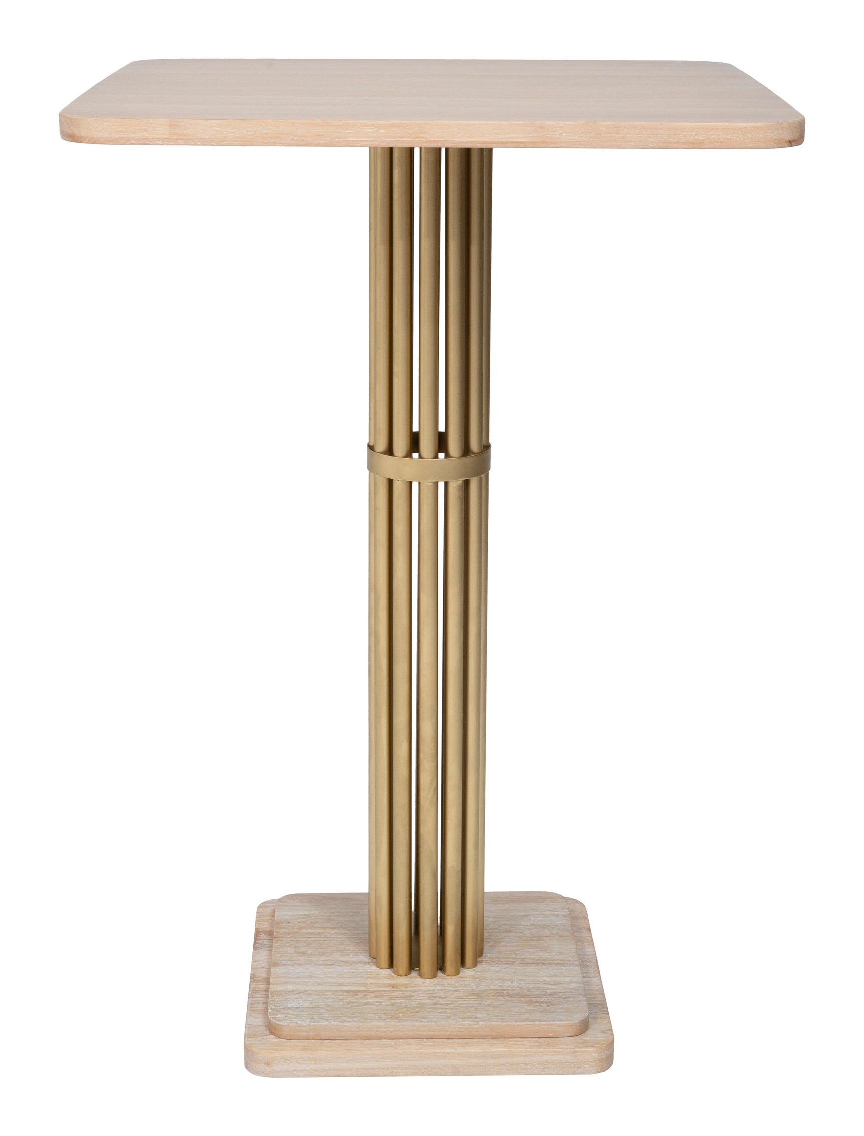 Wilou Natural Bar Table - Ornate Home