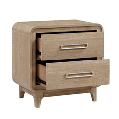 Wilshire Natural/Beige 4-Piece Queen Bedroom Set - Ornate Home
