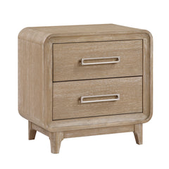 Wilshire Natural/Beige 4-Piece Queen Bedroom Set - Ornate Home