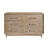 Wilshire Natural/Beige 4-Piece Queen Bedroom Set - Ornate Home