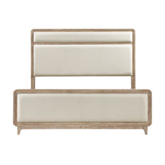 Wilshire Natural/Beige 5-Piece Queen Bedroom Set - Ornate Home