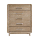 Wilshire Natural/Beige 5-Piece Queen Bedroom Set - Ornate Home