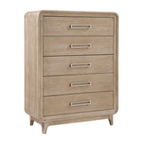 Wilshire Natural/Beige 5-Piece Queen Bedroom Set - Ornate Home