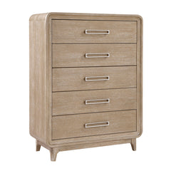 Wilshire Natural/Beige 5-Piece Queen Bedroom Set - Ornate Home