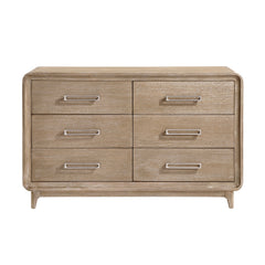 Wilshire Natural/Beige 5-Piece Queen Bedroom Set - Ornate Home