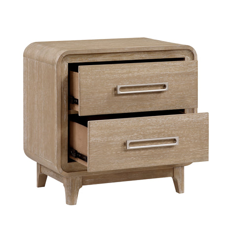 Wilshire Natural Wilshire Natural Nightstand - Ornate Home