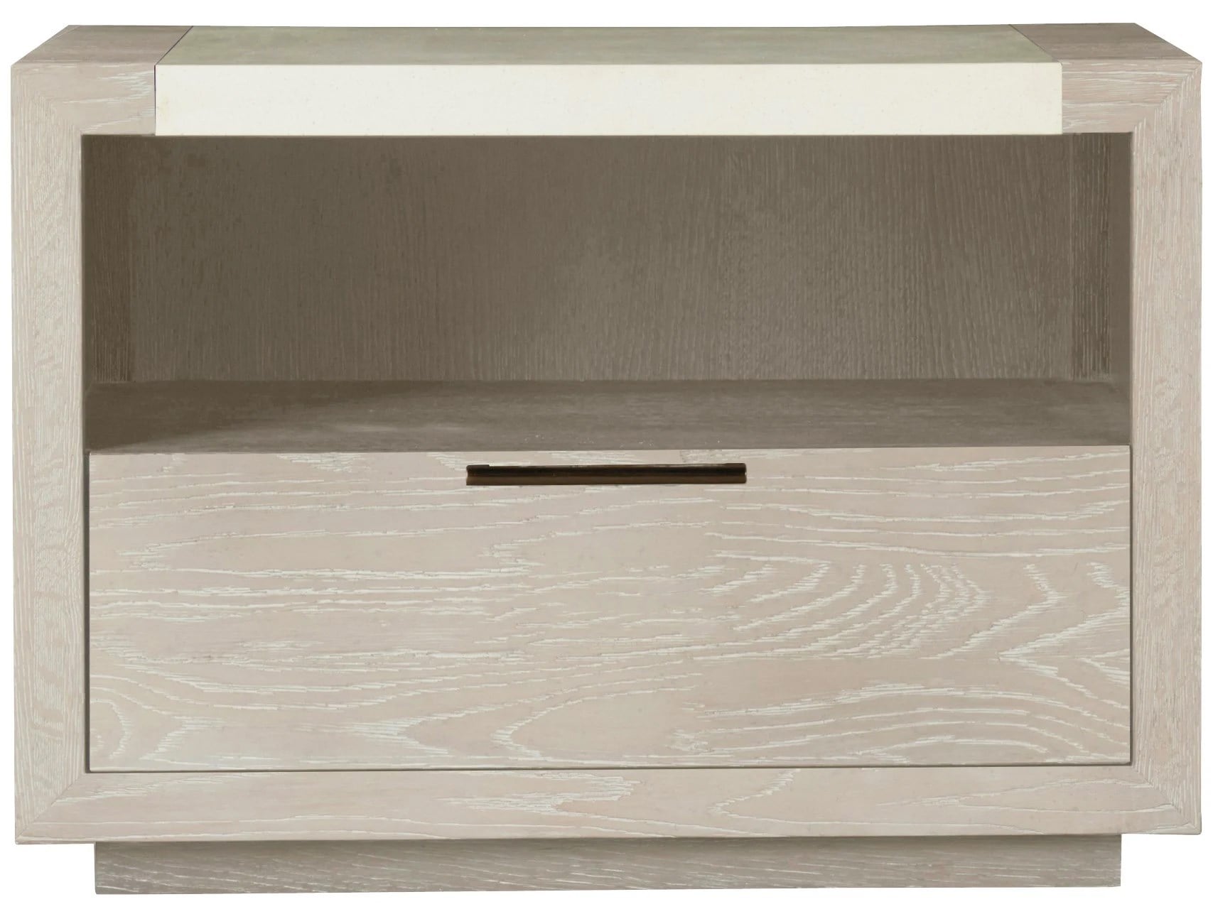 Wilshire Quartz Nightstand - Ornate Home