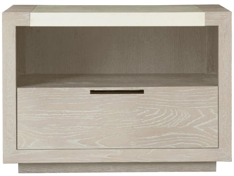 Wilshire Quartz Nightstand - Ornate Home