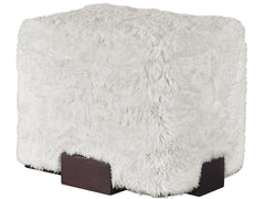 Wilshire Yakketyyak Natural Ottoman - Ornate Home