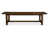 Wilson Warm Brown Large Dining Table - Ornate Home