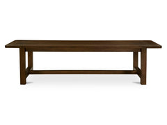Wilson Warm Brown Large Dining Table - Ornate Home