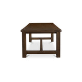 Wilson Warm Brown Large Dining Table - Ornate Home