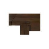 Wilson Warm Brown Large Dining Table - Ornate Home
