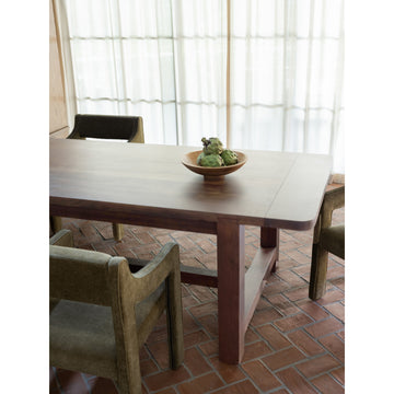 Wilson Warm Brown Small Dining Table - Ornate Home