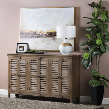Wiltshire Brown Sideboard - Ornate Home