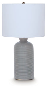 Wimlow Gray Blue Table Lamp (Online Special Price) - Ornate Home