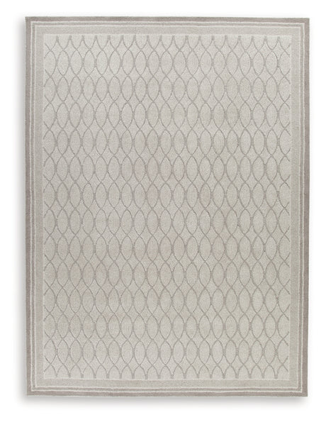 Wimney Gray Extra Large Rug - Ornate Home