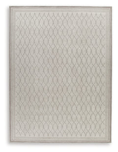 Wimney Gray Extra Large Rug - Ornate Home