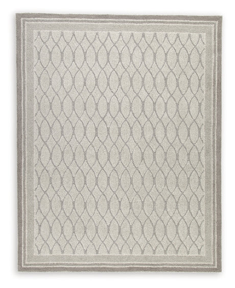 Wimney Gray Large Rug - Ornate Home