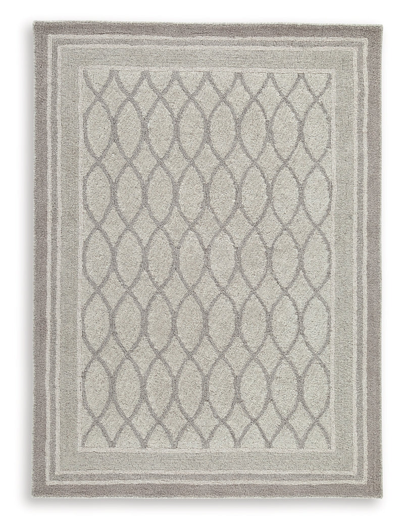 Wimney Gray Medium Rug - Ornate Home