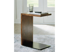 Wimshaw Brown/Black Accent Table - Ornate Home