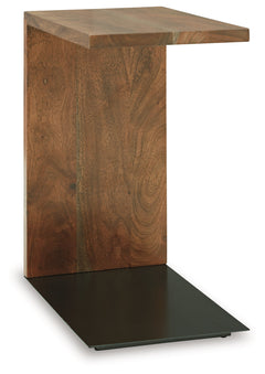 Wimshaw Brown/Black Accent Table - Ornate Home