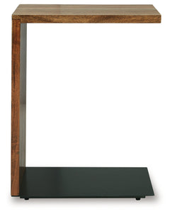 Wimshaw Brown/Black Accent Table - Ornate Home