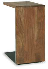 Wimshaw Brown/Black Accent Table - Ornate Home