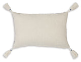 Winbury Blue/Tan/White Pillow - Ornate Home