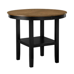 Winchester Brown/Black 5-Piece Pack Counter Height Set - Ornate Home