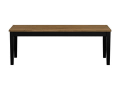 Winchester Brown/Black Bench - Ornate Home