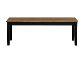 Winchester Brown/Black Bench - Ornate Home